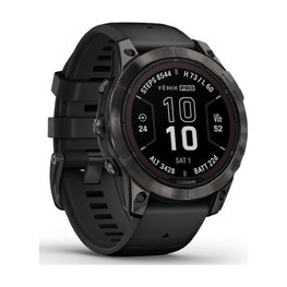 GARMIN smart hodinky - FENIX 7 PRO SAPPHIRE SOLA - čierna