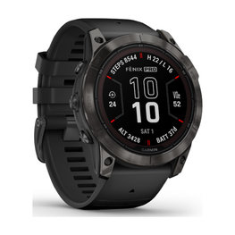 GARMIN smart hodinky - FENIX 7X PRO SAPPHIRE SOLAR - čierna