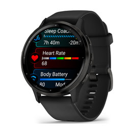 GARMIN smart hodinky - VENU 3 - čierna