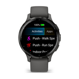 GARMIN smart hodinky - VENU 3S - šedá