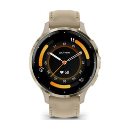 GARMIN smart hodinky - VENU 3S - šedá/zlatá