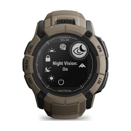 GARMIN smart hodinky - INSTINCT 2X SOLAR TACTICAL EDITION - hnedá