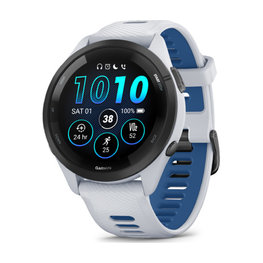 GARMIN smart hodinky - FORERUNNER 265 - biela/svetlo modrá