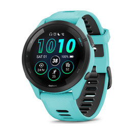GARMIN smart hodinky - FORERUNNER 265 - svetlo modrá/čierna