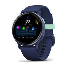 GARMIN smart hodinky - VÍVOACTIVE 5 - modrá