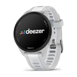 GARMIN smart hodinky - FORERUNNER 165 MUSIC - šedá/biela