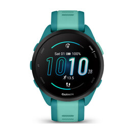 GARMIN smart hodinky - FORERUNNER 165 MUSIC - tyrkysová/modrá