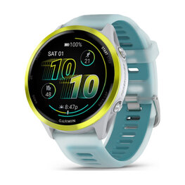 GARMIN smart hodinky - FORERUNNER 570 - 47MM - biela/modrá/žltá