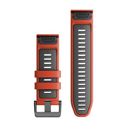 GARMIN remienok - QUICKFIT 26 - červená/čierna