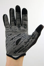 HAVEN Cyklistické rukavice dlhoprsté - SOLAR LONG - čierna