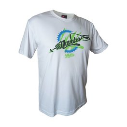 HAVEN Cyklistický dres s krátkym rukávom - NAVAHO SHORT - biela/čierna