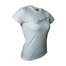 HAVEN Cyklistický dres s krátkym rukávom - AMAZON SHORT - biela/zelená