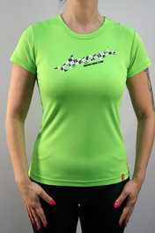 HAVEN Cyklistický dres s krátkym rukávom - AMAZON SHORT - zelená/biela