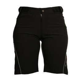HAVEN Cyklistické nohavice krátke bez trakov - SINGLETRAIL WMS - čierna