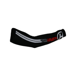 HAVEN Cyklistické návleky na ruky - SOFTIES - biela/čierna