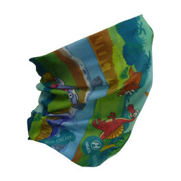 HAVEN Cyklistický nákrčník - DINO KIDS - viacfarebná