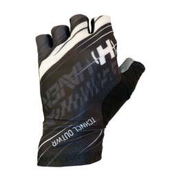 HAVEN Cyklistické rukavice krátkoprsté - PENNUTO SHORT - čierna