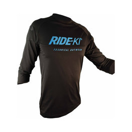 HAVEN Cyklistický dres s krátkym rukávom - RIDE-KI - čierna/modrá