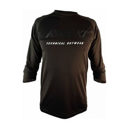 HAVEN Cyklistický dres s krátkym rukávom - RIDE-KI - čierna