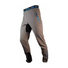 HAVEN Cyklistické nohavice dlhé bez trakov - NALISHA LONG - šedá/modrá