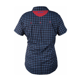 HAVEN košeľa - AGNESS SLIMFIT - modrá/ružová