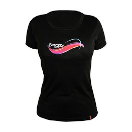 HAVEN Cyklistický dres s krátkym rukávom - ENERGY SHORT - čierna/ružová