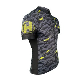 HAVEN Cyklistický dres s krátkym rukávom - SKINFIT NEO - čierna/zelená