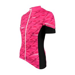 HAVEN Cyklistický dres s krátkym rukávom - SKINFIT NEO WOMEN - ružová/biela