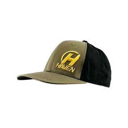 HAVEN Cyklistická čiapka - FULLFIT - zelená/čierna