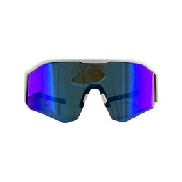 HAVEN Cyklistické okuliare - HAVEN CONFIG - biela/modrá