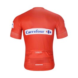 BONAVELO Cyklistický dres s krátkym rukávom - LA VUELTA - červená