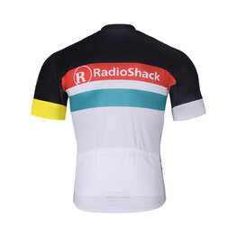 BONAVELO Cyklistický dres s krátkym rukávom - RADIOSHACK – NISSAN - modrá/biela