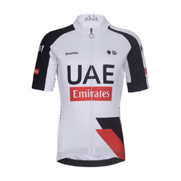 BONAVELO Cyklistický dres s krátkym rukávom - UAE 2026 - biela/čierna/červená