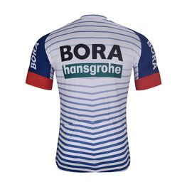 BONAVELO Cyklistický dres s krátkym rukávom - BORA 2026 - biela/viacfarebná
