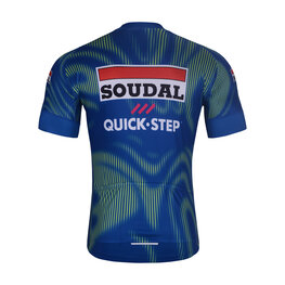 BONAVELO Cyklistický dres s krátkym rukávom - SOUDAL-QUICKSTEP 2026 - modrá/zelená