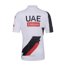 BONAVELO Cyklistický dres s krátkym rukávom - UAE KID 2026 - biela/čierna/červená