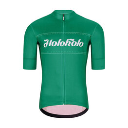 HOLOKOLO Cyklistický dres s krátkym rukávom - GEAR UP - zelená