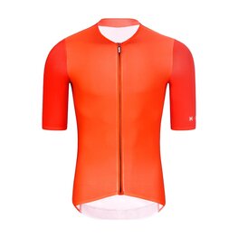 HOLOKOLO Cyklistický dres s krátkym rukávom - PERFORMANCE - oranžová