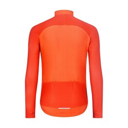 HOLOKOLO Cyklistický dres s dlhým rukávom zimný - PERFORMANCE WINTER - oranžová