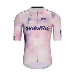HOLOKOLO Cyklistický dres s krátkym rukávom - TEAM SPIRIT - béžová