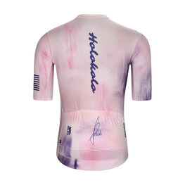 HOLOKOLO Cyklistický dres s krátkym rukávom - TEAM SPIRIT - béžová