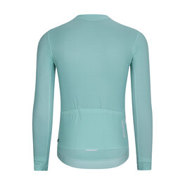 HOLOKOLO Cyklistický dres s dlhým rukávom letný - ELEVATE - svetlo modrá