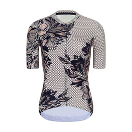 RIVANELLE Cyklistický dres s krátkym rukávom - BAROC - šedá