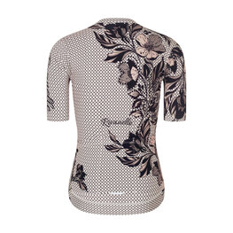 RIVANELLE Cyklistický dres s krátkym rukávom - BAROC - šedá