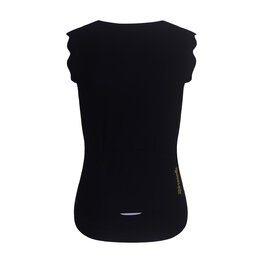 RIVANELLE Cyklistický dres bez rukávov - SCALLESSA - čierna