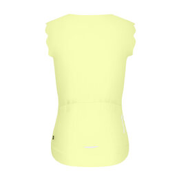 RIVANELLE Cyklistický dres bez rukávov - SCALLESSA - žltá