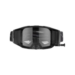 IXS Cyklistické okuliare - TRIGGER + ROLL-OFF - čierna