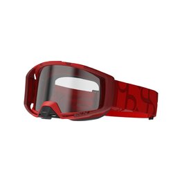 IXS Cyklistické okuliare - TRIGGER CLEAR GOGGLE - červená