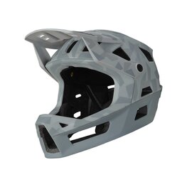 IXS Cyklistická prilba - TRIGGER FF MIPS - šedá/čierna