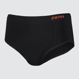 ZONE3 Boxerky - SEAMLESS SUPPORT BRIEFS - čierna